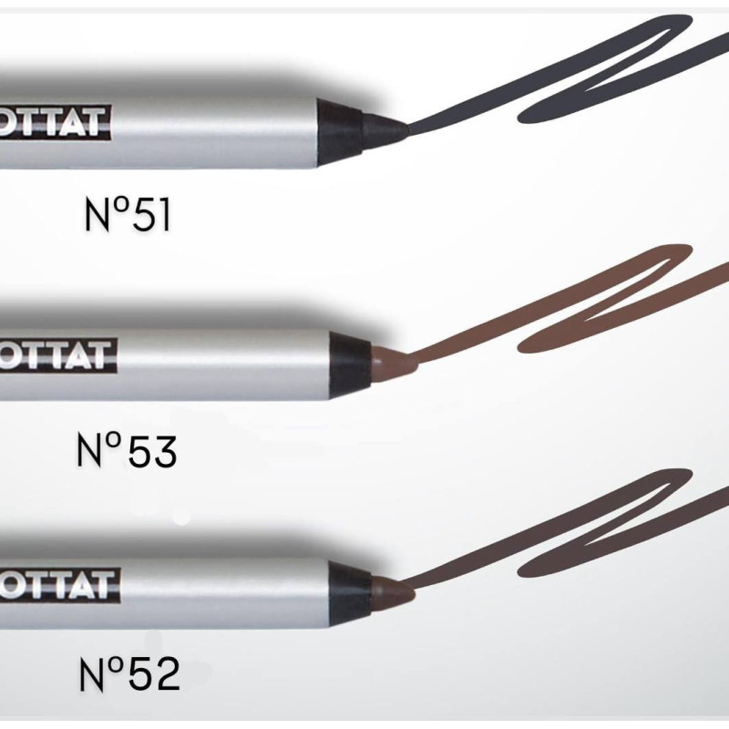 Гелевий олівець для брів IMPALA Tattoo водостійкий №51