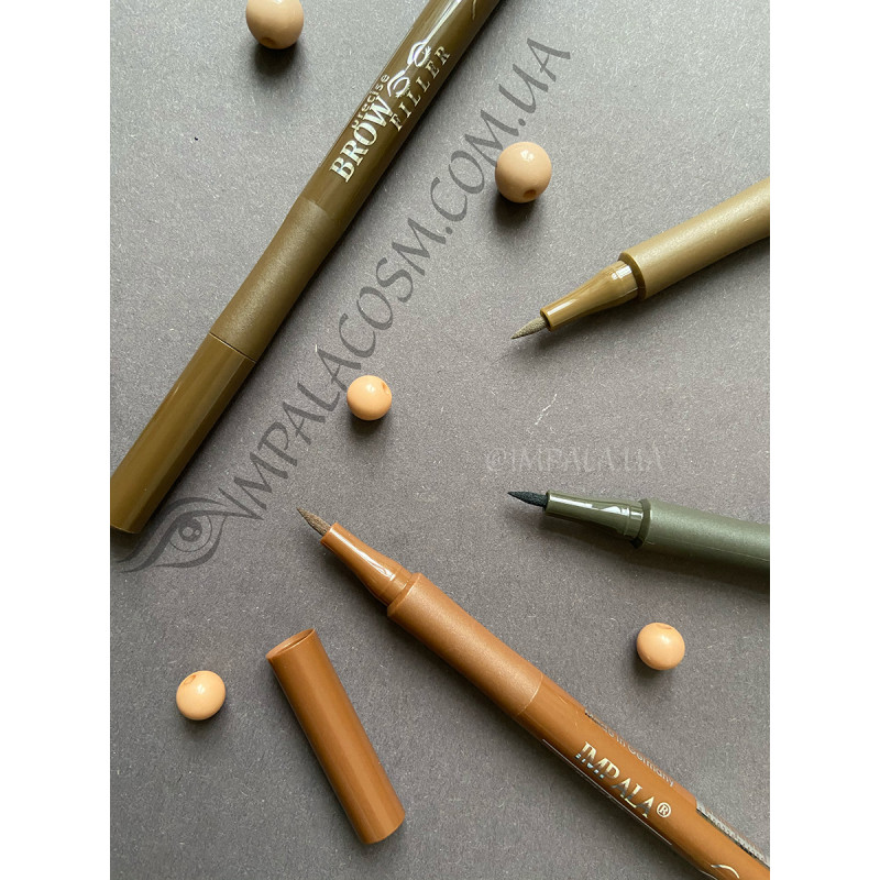 Подводка филлер для бровей IMPALA PRECISE BROWFILLER №1 Ebony