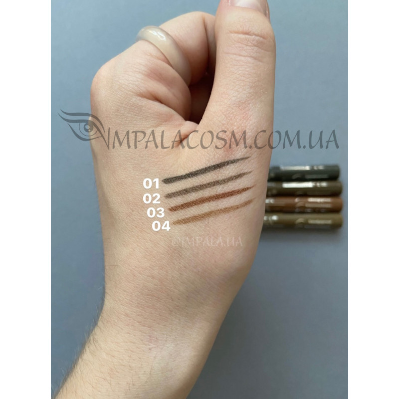 Подводка филлер для бровей IMPALA PRECISE BROWFILLER №1 Ebony