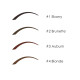Подводка филлер для бровей IMPALA PRECISE BROWFILLER №1 Ebony