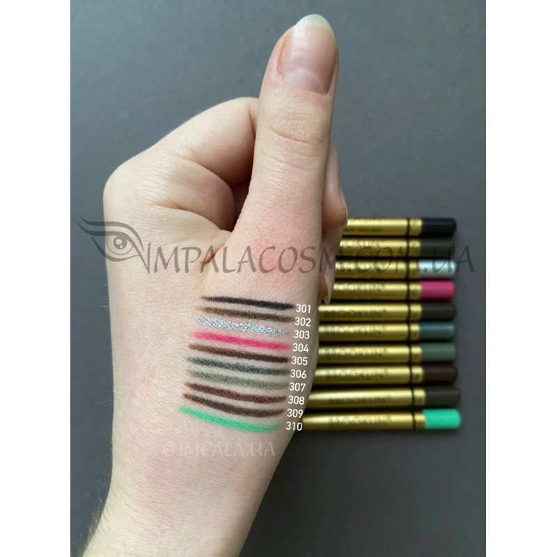Олівець для очей BROOKLIN Eyeliner водостійкий №314 White Matte