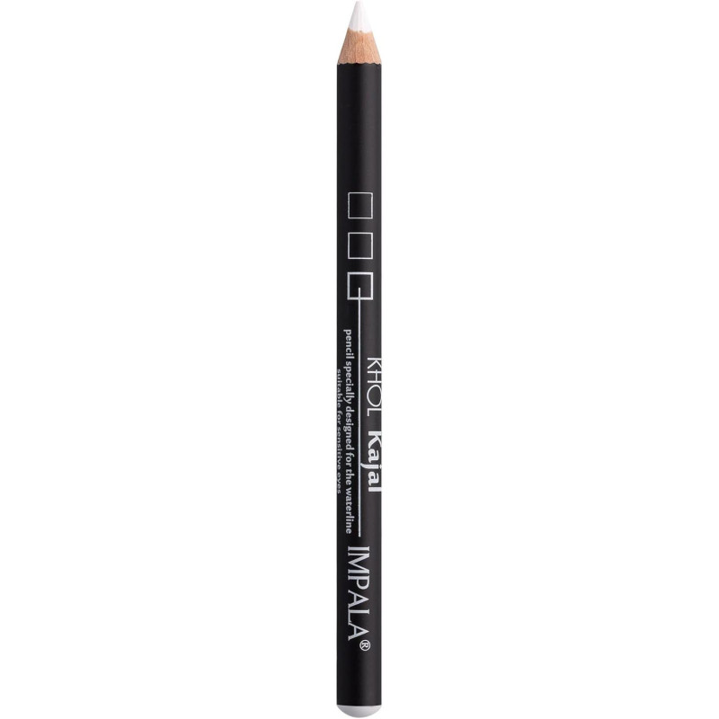Олівець - каял IMPALA Khol Kajal Waterliner водостійкий олівець для очей №84 White