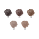 Тіні для брів з аплікатором IMPALA Eyebrow Powder колір №02 German Chocolate