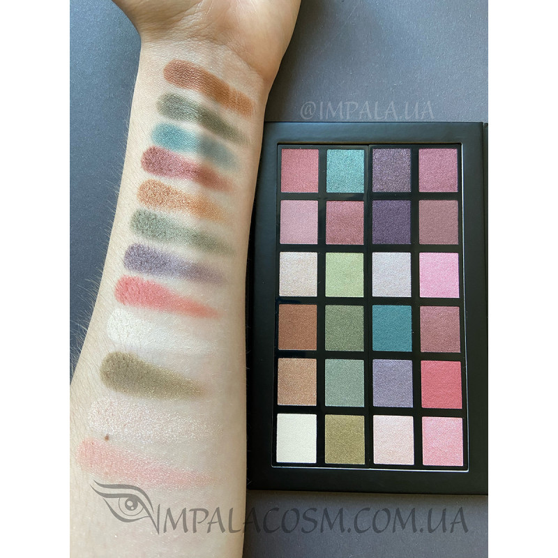 Палитра теней для век 24 цвета IMPALA Eyeshadow Palette Love Makeup 048-1
