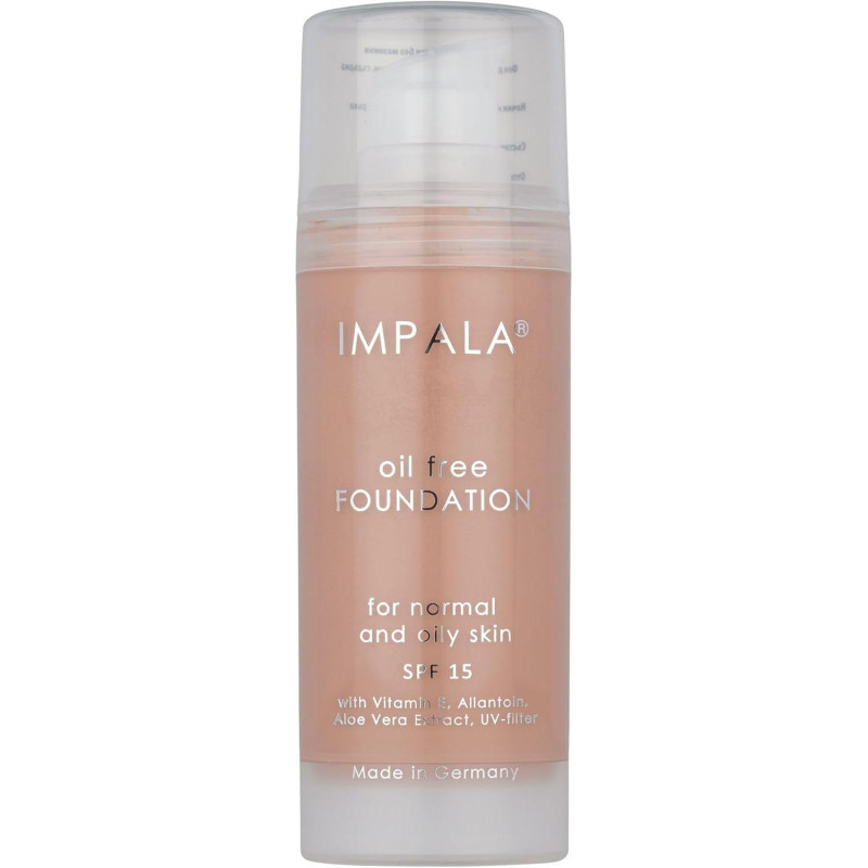 Легкий тональний крем IMPALA Oil Free Foundation Колір №3