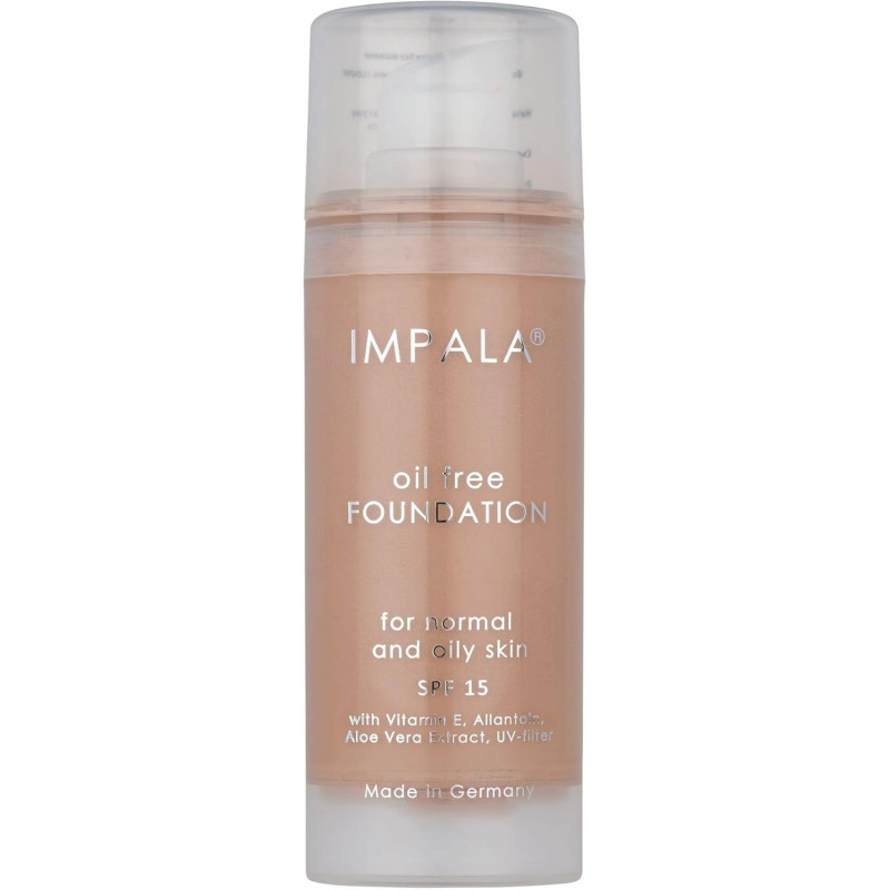 Легкий тональний крем IMPALA Oil Free Foundation Колір №4