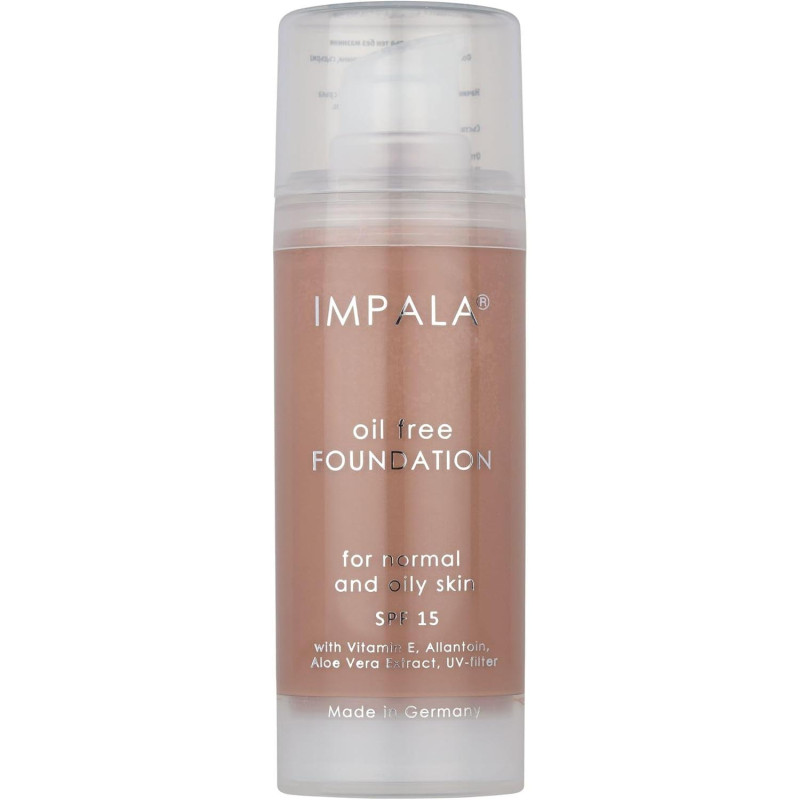 Легкий тональний крем IMPALA Oil Free Foundation Колір №6