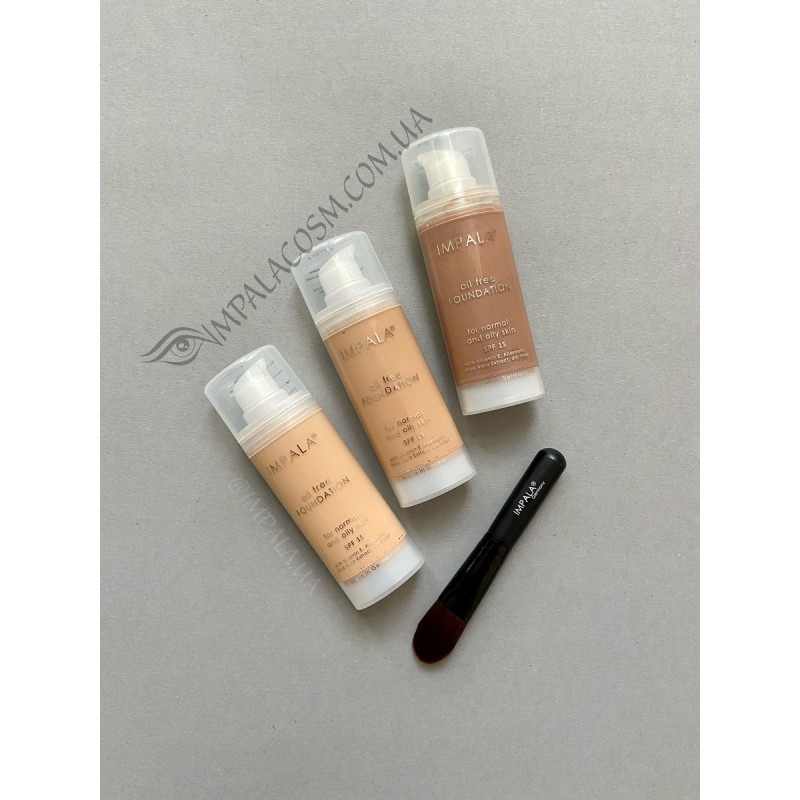Легкий тональний крем IMPALA Oil Free Foundation Колір №6